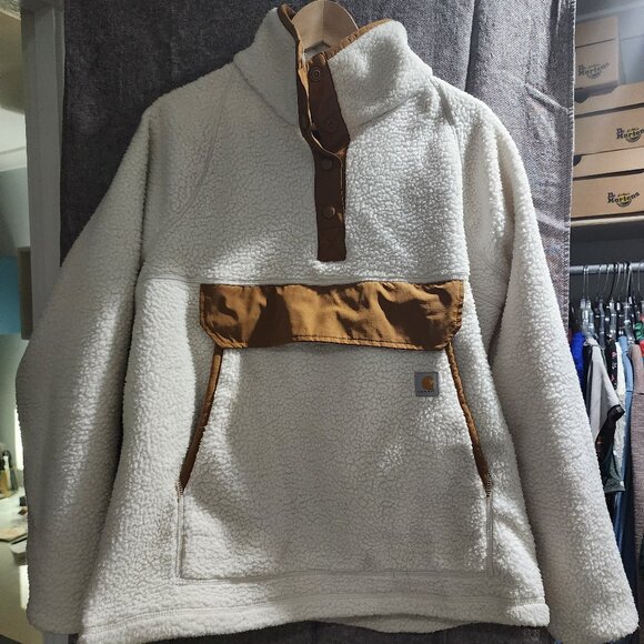 Carhartt Relaxed Fit Women's Sherpa Pullover - Picture 2 of 4